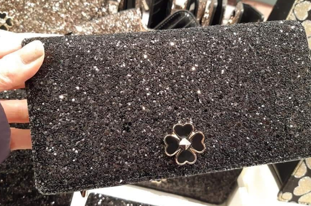 Kate Spate Glitter Wallet